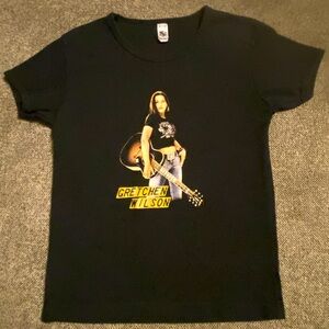 Vintage Gretchen Wilson Graphic Tee - Black